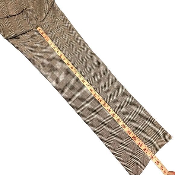 Vintage 70s Cape Cod sportswear black and white check pleated pull on pants XXS - Picture 9 of 9